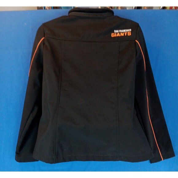 San Francisco Giants MLB Mens XL Black Jacket 2 Pockets G-III Sports/ Carl Banks - Picture 11 of 11